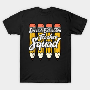 Special Education Teacher Squad Sped Team T-Shirt